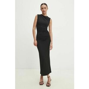 Answear Lab rochie culoarea negru, maxi, mulata imagine