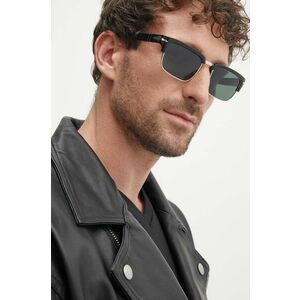 Persol ochelari de soare barbati, culoarea negru, 0PO3354S imagine