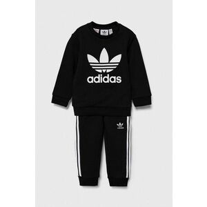 adidas Originals trening copii CREW SET culoarea negru, IX5150 imagine