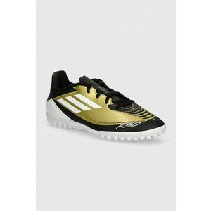 adidas Performance ghete de fotbal turfy F50 Club Messi culoarea auriu, IG9330 imagine