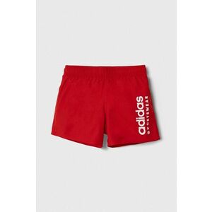 adidas Performance pantaloni scurti de baie copii ESS L CLX SHORT culoarea rosu, IT2687 imagine