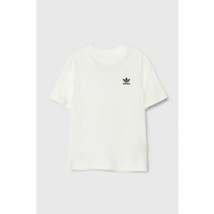 adidas Originals tricou copii TEE culoarea alb, neted, IX5266 imagine