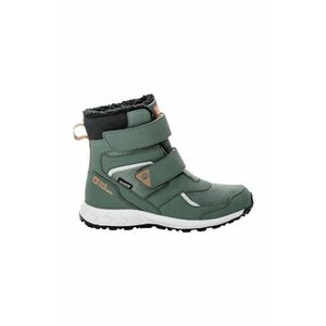 Jack Wolfskin cizme de iarna pentru copii WOODLAND WT TEXAPORE HIGH VC culoarea turcoaz imagine