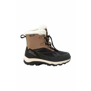 Jack Wolfskin cizme de iarna pentru copii VOJO SHELL XT TEXAPORE MID culoarea maro imagine