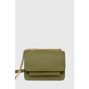 MICHAEL Michael Kors poseta de piele culoarea verde, 32T4GC7C1T imagine