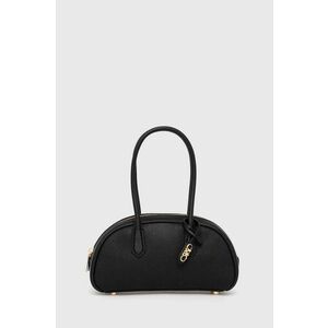 MICHAEL Michael Kors poseta de piele culoarea negru, 30T4G1US5T imagine