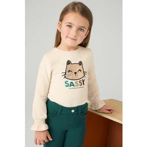 Mayoral longsleeve copii culoarea verde, 4071 imagine