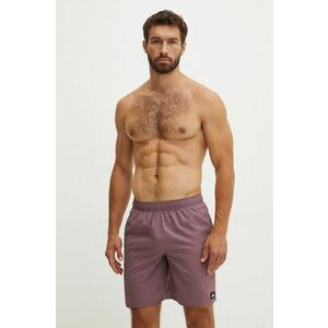 adidas Performance pantaloni scurti de baie Solid CLX culoarea violet, IX9791 imagine