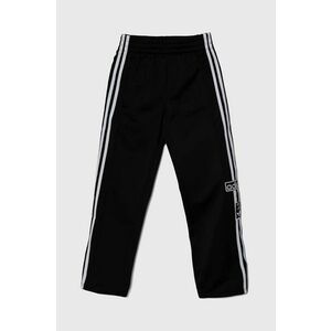 adidas Originals pantaloni de trening pentru copii ADI BREAK P culoarea negru, cu imprimeu, IY9773 imagine