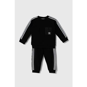 adidas Originals trening copii CREW SET culoarea negru, IX7517 imagine