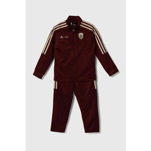 adidas trening copii LK MRVL AV TS culoarea bordo, JG1257 imagine