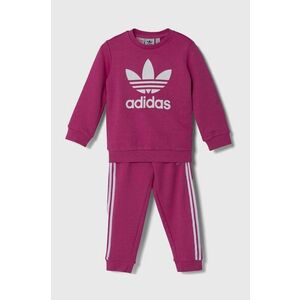 adidas Originals trening copii CREW SET culoarea roz, IX5149 imagine