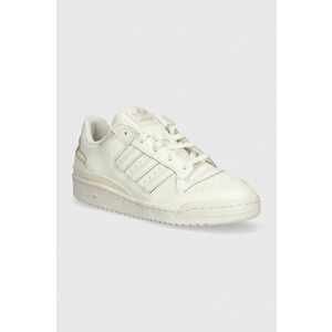 adidas Originals sneakers din piele Forum Low culoarea alb, IH7828 imagine