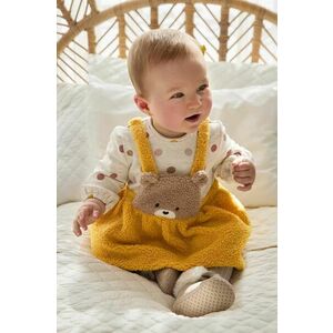 Mayoral Newborn compleu bebe culoarea galben, 2881 imagine