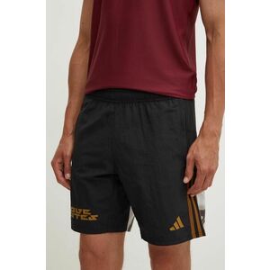 adidas Performance pantaloni scurti Pride barbati, culoarea negru, IW3954 imagine