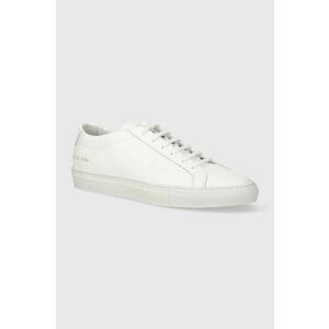 Common Projects sneakers din piele Original Achilles Low culoarea alb, 1528 imagine