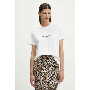 The Kooples tricou din bumbac culoarea alb imagine