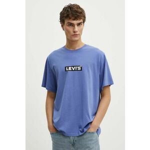 Levi's tricou din bumbac Culoarea violet, modelator imagine