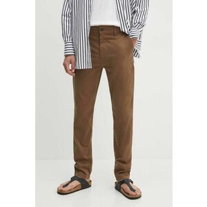 Boss Orange pantaloni barbati, culoarea maro, cu fason chinos, 50510917 imagine