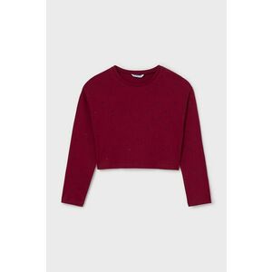 Mayoral longsleeve din bumbac pentru copii culoarea violet, 7094 imagine