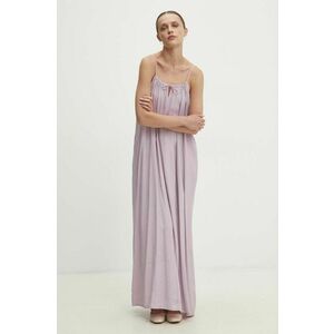 Answear Lab rochie culoarea violet, maxi, oversize imagine