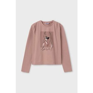 Mayoral longsleeve copii culoarea roz, 7005 imagine