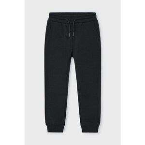 Mayoral pantaloni de trening pentru copii culoarea negru, neted, 725 imagine