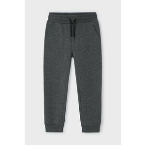 Mayoral pantaloni de trening pentru copii culoarea gri, neted, 725 imagine