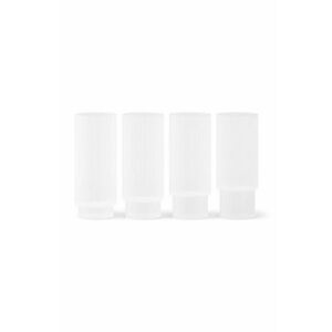 ferm LIVING set de pahare pentru bauturi Ripple Long Drink Glasses 300 ml 4-pack imagine