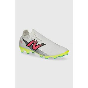 New Balance ghete de fotbal korki Furon Destroy Ag V7+ culoarea alb, SF2AH75 imagine