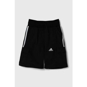 adidas pantaloni scurti copii JAM WV CRG SH culoarea negru, modelator, talie reglabila, IV7050 imagine