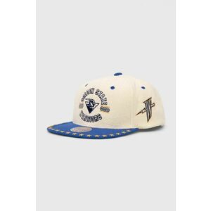 Mitchell&Ness sapca Golden State Warriors culoarea bej, modelator, HHSS7510-GSWYYPPPOFWH imagine