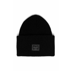 Herschel caciula Juneau Beanie culoarea negru, din tricot gros imagine