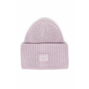 Herschel caciula Juneau Beanie culoarea violet, din tricot gros imagine