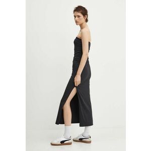 Abercrombie & Fitch rochie culoarea negru, maxi, mulata imagine