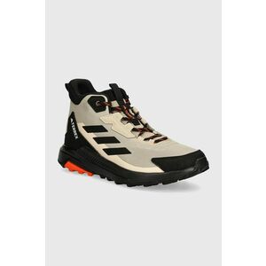 adidas TERREX pantofi Anylander Mid barbati, culoarea bej, IE1474 imagine