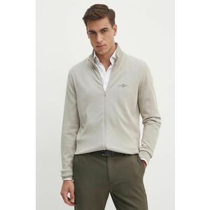 Aeronautica Militare cardigan din bumbac culoarea bej, MA1510L506 imagine