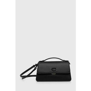 Coach poseta de piele Juno culoarea negru, CR707 imagine