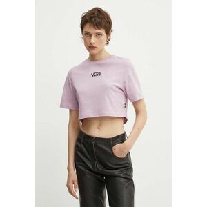 Vans Tricou culoarea violet imagine