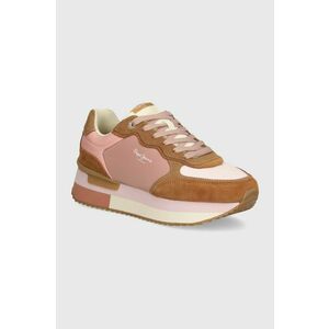 Pepe Jeans sneakers PLS60025 culoarea maro, RUSPER MANIA imagine