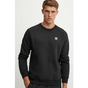 adidas Originals bluză Essential bărbați, culoarea negru, uni, IY4932 imagine