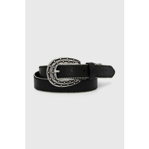 Pepe Jeans curea REIGN BELT femei, culoarea negru, PL020857 imagine