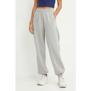 adidas Originals pantaloni de trening culoarea gri, melanj, IY9638 imagine