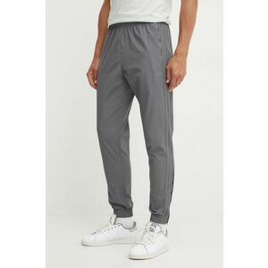 adidas Originals pantaloni barbati, culoarea gri, neted, IZ2109 imagine