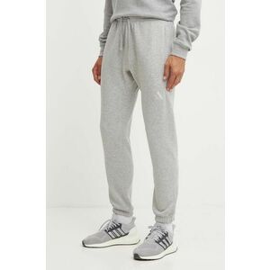 adidas pantaloni de trening All SZN culoarea gri, melanj, IY4148 imagine