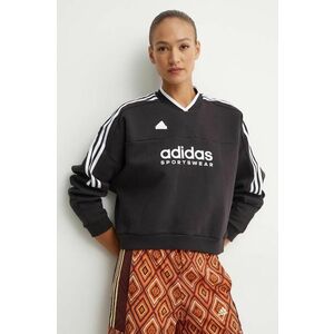 adidas bluza Tiro femei, culoarea negru, neted, IX3779 imagine