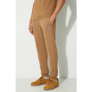 Lacoste pantaloni de trening bărbați, culoarea maro, uni imagine