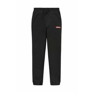 Levi's pantaloni de trening pentru copii culoarea negru, neted imagine