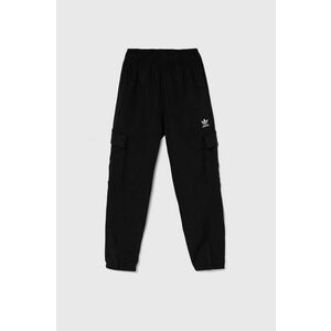 adidas Originals pantaloni de trening pentru copii CARGO culoarea negru, neted, IY7506 imagine