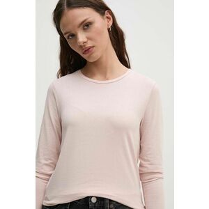 United Colors of Benetton longsleeve femei, culoarea negru imagine